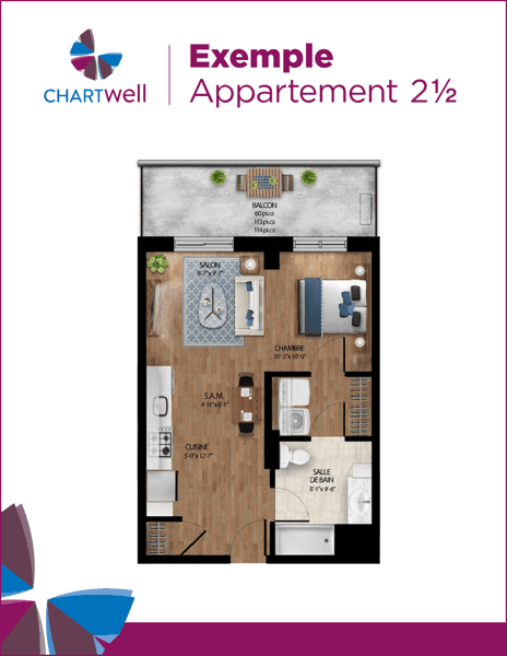 Plan des suites miniature / Suite plans thumbnail