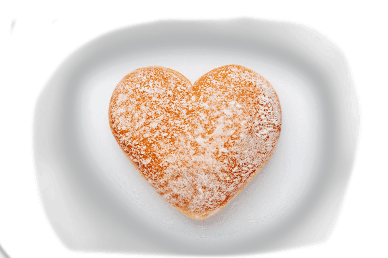 Heart Shape Donut