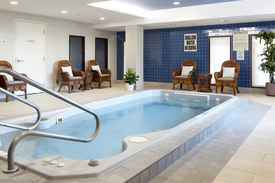 View of indoor pool at Chartwell Greenway