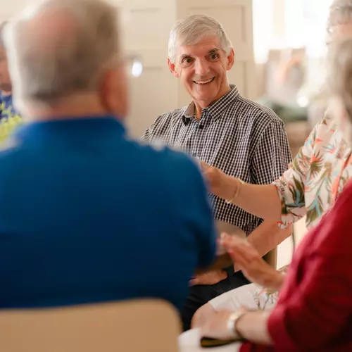 Chartwell senior residents socializing