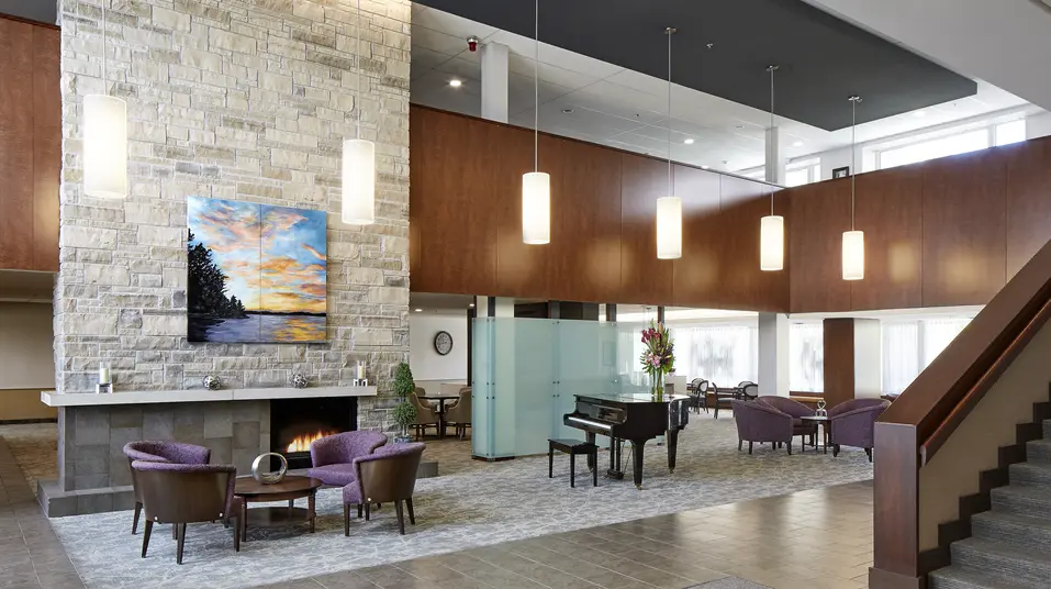 View of lobby at Chartwell Greenway