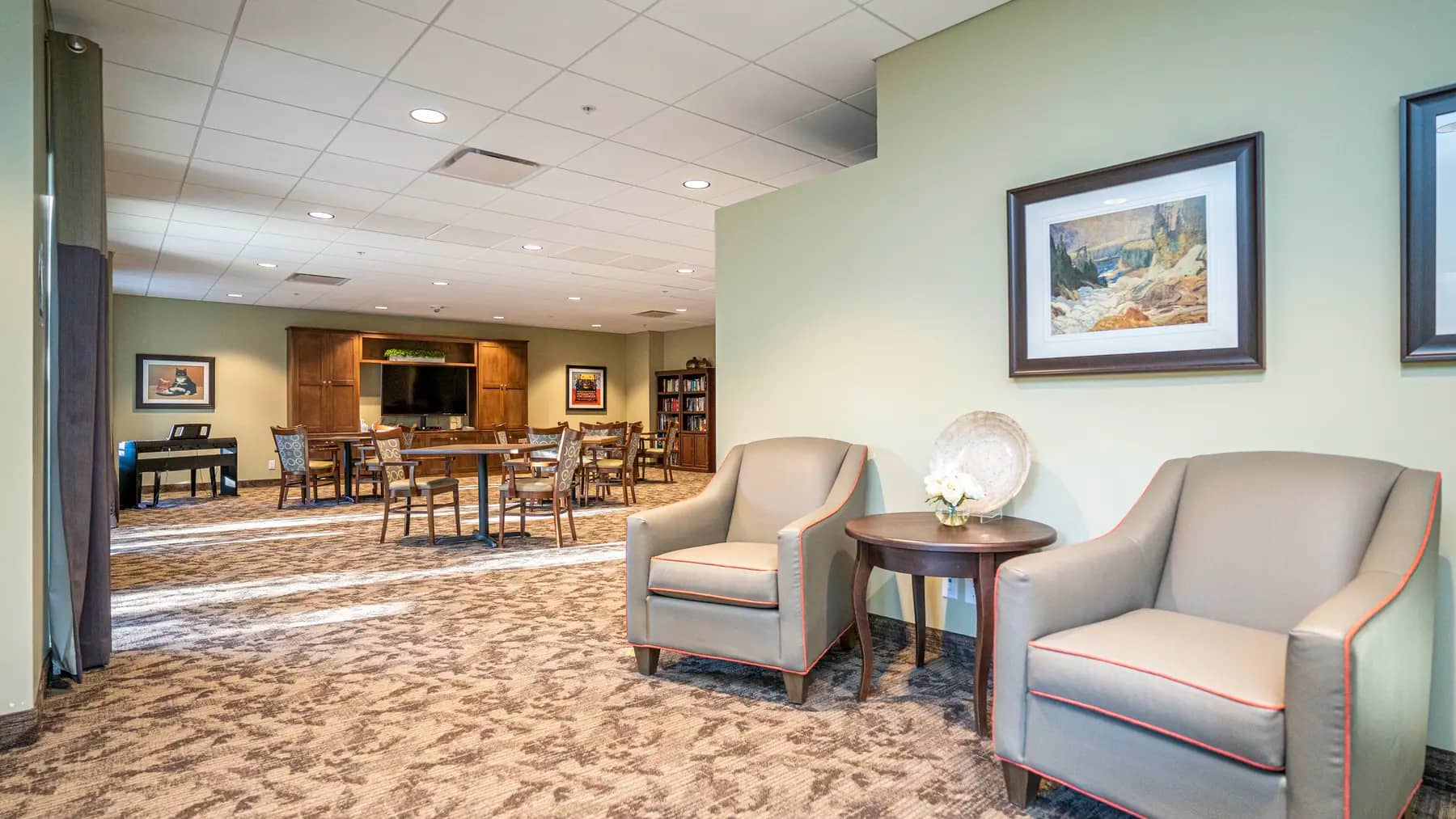 Lounge at Chartwell Erinview / Salon à Chartwell Erinview