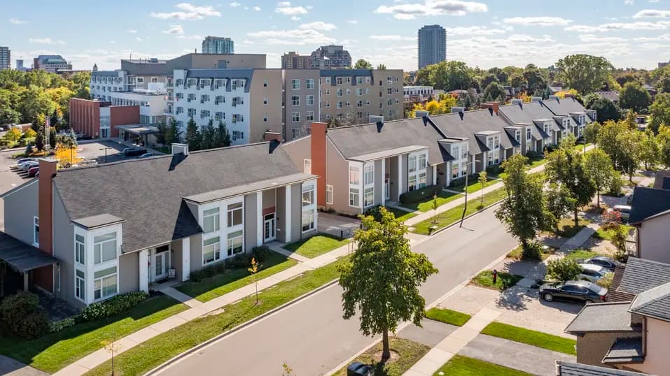 View of townhouse at Chartwell Greenway
