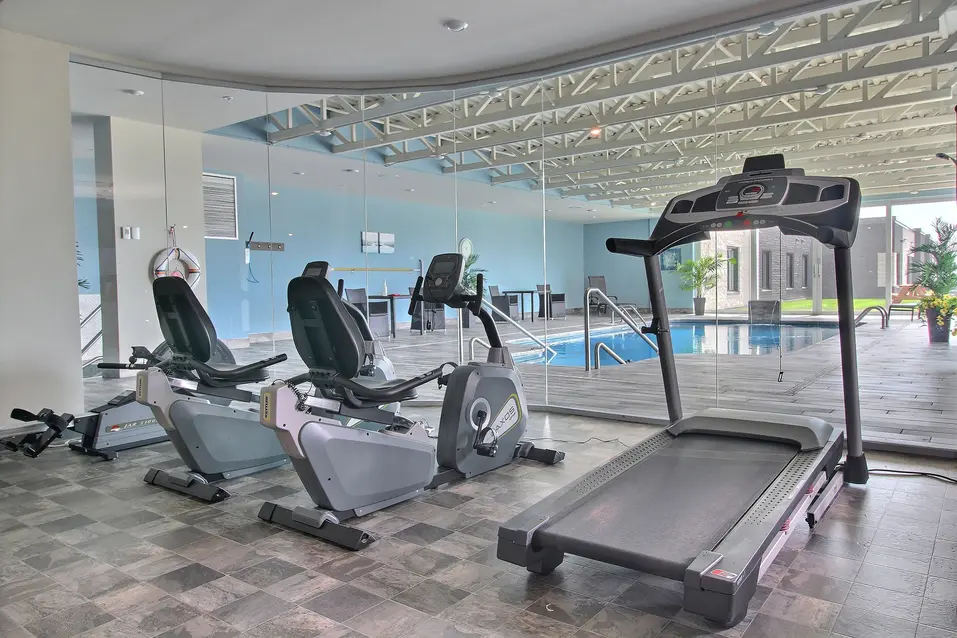 Gym à Val-Bélair / Gym at Val-Bélair