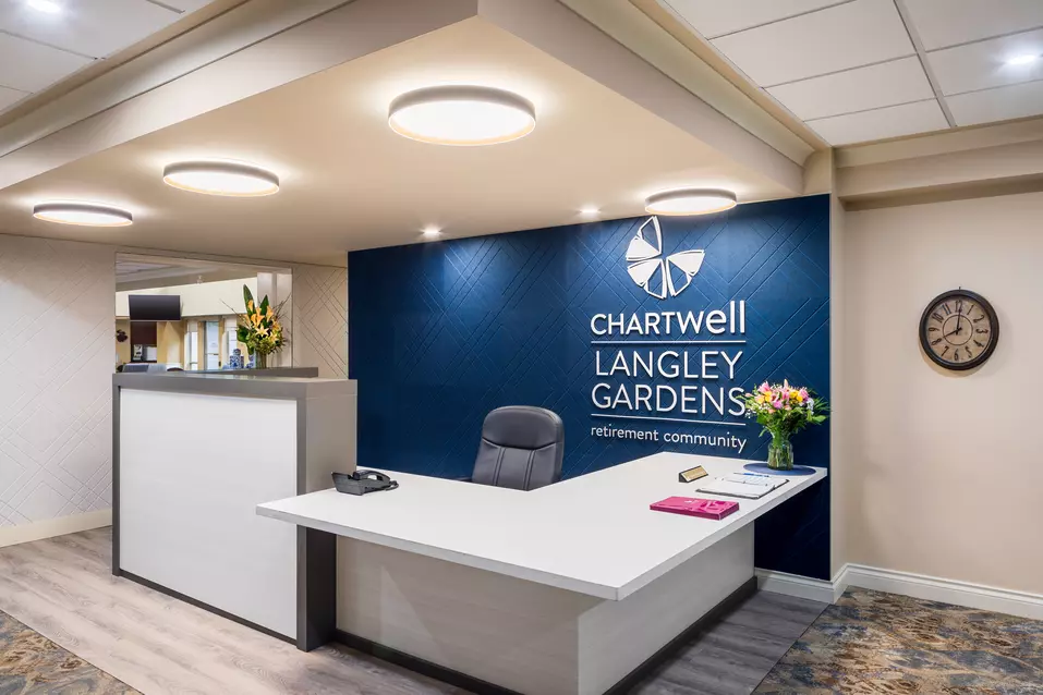 Chartwell Langely Gardens reception