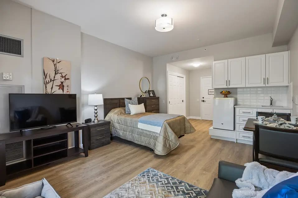 Studio suite with kitchenette at Chartwell Orchards / Studio avec kitchenette à Chartwell Orchards