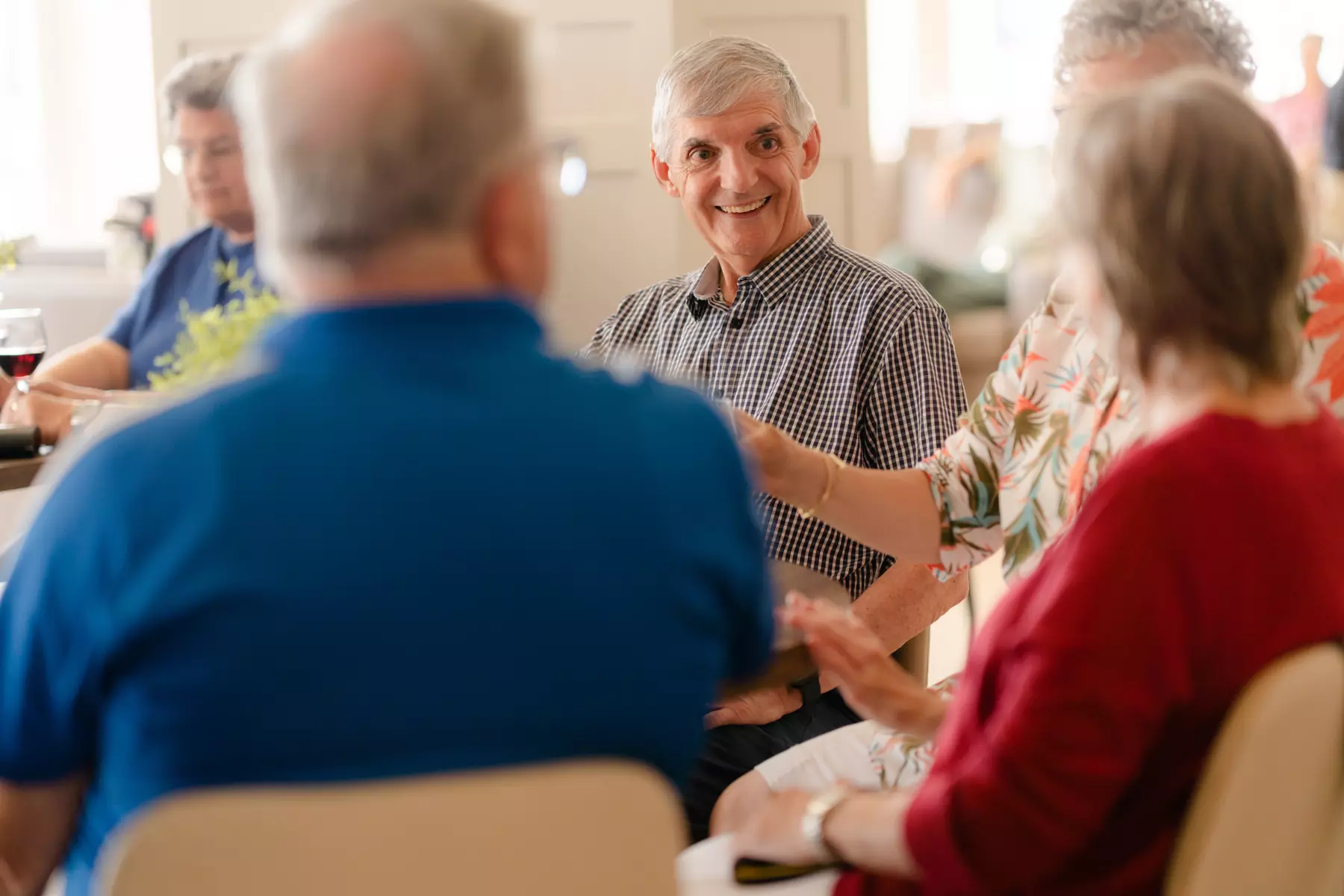 Chartwell senior residents socializing